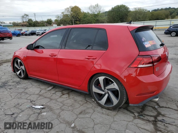 2019 Volkswagen Golf GTI S with VIN 3VW6T7AU6KM013022, listed as a Copart auction lot 71963944 with 109,148 mi miles and Salvage Title. Bid and sale history available at carsss.com. Image 2.