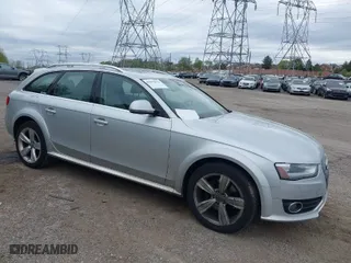 2013 Audi allroad Premium Plus with VIN WA1UFAFL0DA105820, listed as a IAAI auction lot 42095816 with 213,368 mi miles. Bid and sale history available at carsss.com. Image 1.