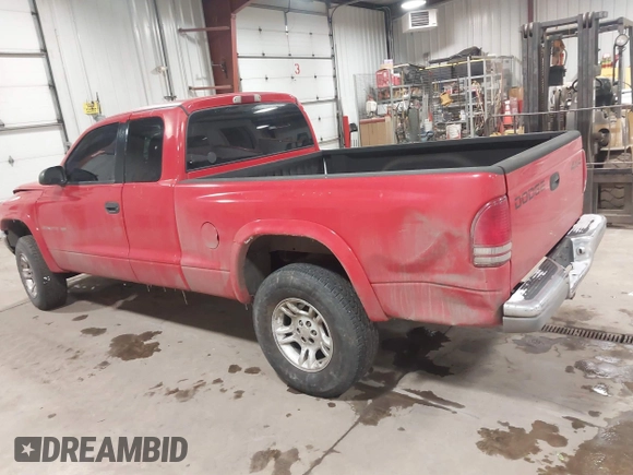 2001 Dodge Dakota Sport with VIN 1B7GG22N81S348763, listed as a IAAI auction lot 41566847 with 290,298 mi miles and . Bid and sale history available at carsss.com. Image 6.
