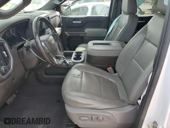 2020 Chevrolet Silverado 1500 LTZ with VIN 1GCUYGED3LZ235409, listed as a Copart auction lot 49709685 with 108,928 mi miles and Salvage Title. Bid and sale history available at DreamBid. Image 7.
