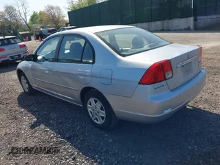 2003 Honda Civic LX with VIN 2HGES16593H500880, listed as a IAAI auction lot 42119663 with 79,716 mi miles. Bid and sale history available at carsss.com. Image 3.