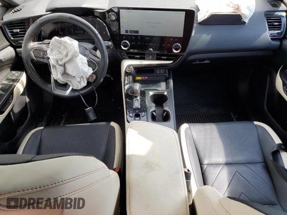 2022 Lexus NX 350h Luxury with VIN JTJHKCEZ0N2003737, listed as a Copart auction lot 56185694 with 37,447 mi miles and Salvage Title. Bid and sale history available at DreamBid. Image 8.