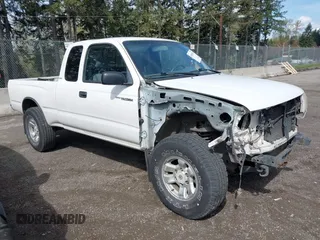 1999 Toyota Tacoma with VIN 4TAWM72N7XZ514736, listed as a IAAI auction lot 41993071 with 106,977 mi miles and . Bid and sale history available at DreamBid. Image 1.