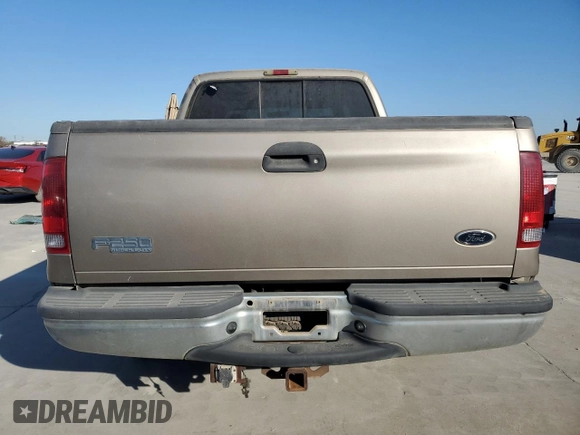 2002 Ford F-250 XL with VIN 1FTNW20S12EA04551, listed as a Copart auction lot 82785534 with 375,165 mi miles and Clean Title. Bid and sale history available at DreamBid. Image 6.