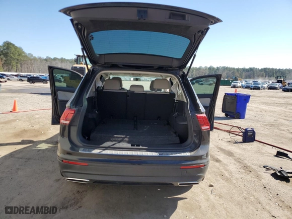 2021 Volkswagen Tiguan S with VIN 3VV1B7AX9MM019203, listed as a Copart auction lot 43536875 with 45,918 mi miles and Salvage Title. Bid and sale history available at carsss.com. Image 6.