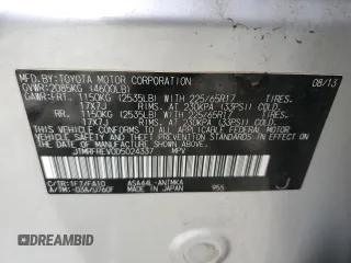 2013 Toyota RAV4 XLE with VIN JTMRFREV0D5024337, listed as a Copart auction lot 51700935 with 123,173 mi miles and Salvage Title. Bid and sale history available at DreamBid. Image 15.