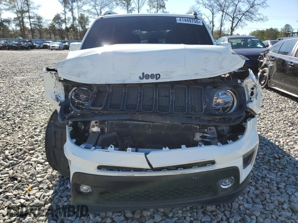 2020 Jeep Renegade Altitude z VIN ZACNJAB19LPL72057, wystawiony jako Copart lot #41449755 z przebiegiem 61 233 mil mil oraz Szkoda całkowita • Salvage title. Historia ofert i sprzedaży dostępna na DreamBid. Obrazek 5.