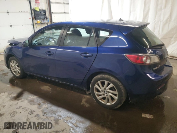 2013 Mazda 3 i Touring with VIN JM1BL1LP3D1773754, listed as a Copart auction lot 55914945 with 157,547 mi miles and Salvage title. Bid and sale history available at DreamBid. Image 2.