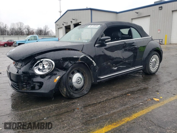 2015 Volkswagen Beetle 1.8T с VIN 3VW517AT5FM814247, выставлен на аукционе Copart как лот 86159494 с пробегом Не указан миль и Списание • Salvage title. История ставок и продаж доступна на DreamBid. Изображение 1.