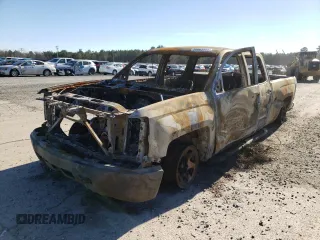 2014 Chevrolet Silverado 1500 Work Truck with VIN 3GCUKPEC5EG295879, listed as a Copart auction lot 71773154 with 0 mi miles and Salvage Title. Bid and sale history available at carsss.com. Image 1.