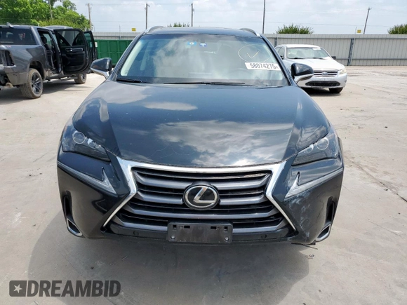 2015 Lexus NX 200t z VIN JTJYARBZXF2013168, wystawiony jako Copart lot #58074275 z przebiegiem 73 720 mil mil oraz Szkoda całkowita • Salvage title. Historia ofert i sprzedaży dostępna na DreamBid. Obrazek 5.