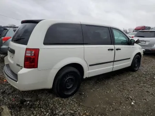 2010 Dodge Grand Caravan Cargo with VIN 2D4RN1AE6AR242892, listed as a Copart auction lot 47575975 with Not Provided miles and Salvage Title. Bid and sale history available at carsss.com. Image 3.