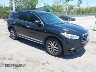 2014 Infiniti QX60 z VIN 5N1AL0MN3EC510068, wystawiony jako IAAI lot #42278934 z przebiegiem 148 767 mil mil oraz . Historia ofert i sprzedaży dostępna na DreamBid. Obrazek 1.