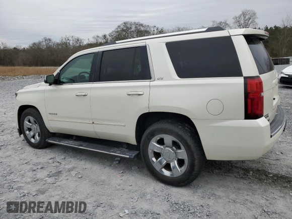 2015 Chevrolet Tahoe LTZ z VIN 1GNSKCKC2FR126674, wystawiony jako Copart lot #42029705 z przebiegiem 187 661 mil mil oraz Nie do naprawy • Non repairable. Historia ofert i sprzedaży dostępna na DreamBid. Obrazek 2.