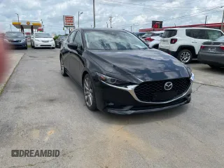 2020 Mazda 3 Premium with VIN 3MZBPAEM3LM133081, listed as a Copart auction lot 61507055 with 38,324 mi miles and Salvage title. Bid and sale history available at DreamBid. Image 1.