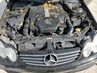2005 Mercedes-Benz CLK-Class 5.0L with VIN WDBTK75G75T038786, listed as a Copart auction lot 74187554 with 0 mi miles and Salvage Title. Bid and sale history available at carsss.com. Image 11.
