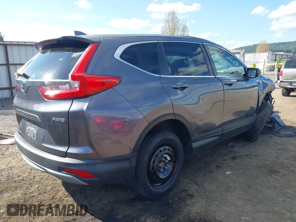 2018 Honda CR-V EX with VIN 2HKRW2H51JH664135, listed as a IAAI auction lot 42015075 with 94,996 mi miles. Bid and sale history available at carsss.com. Image 4.
