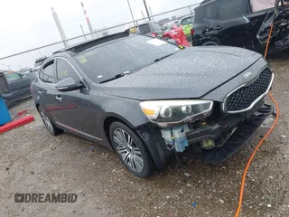 2015 Kia Cadenza Premium z VIN KNALN4D7XF5176673, wystawiony jako IAAI lot #42311776 z przebiegiem 109 387 mil mil oraz . Historia ofert i sprzedaży dostępna na DreamBid. Obrazek 1.