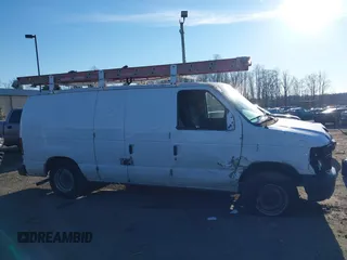 2008 Ford Econoline Cargo Commercial with VIN 1FTNE14W88DA37748, listed as a IAAI auction lot 41169318 with 352,872 mi miles. Bid and sale history available at carsss.com. Image 13.