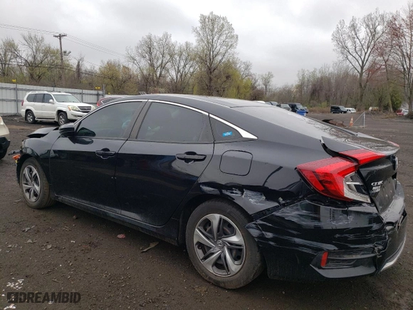 2019 Honda Civic Sedan LX with VIN 2HGFC2F61KH541132, listed as a Copart auction lot 54123545 with 101,261 mi miles and Clean Title. Bid and sale history available at carsss.com. Image 2.