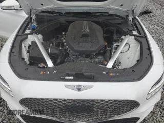 2023 Genesis G70 2.0T with VIN KMTG34TA5PU134136, listed as a Copart auction lot 80513584 with 12,567 mi miles and Salvage Title. Bid and sale history available at DreamBid. Image 11.