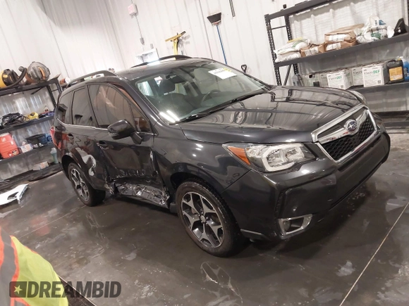 2016 Subaru Forester 2.0XT Touring with VIN JF2SJGXCXGH473366, listed as a IAAI auction lot 41846859 with 102,523 mi miles. Bid and sale history available at carsss.com. Image 1.