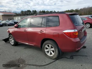 2008 Toyota Highlander with VIN JTEDS41A282014634, listed as a Copart auction lot 48863365 with 187,431 mi miles and Salvage Title. Bid and sale history available at carsss.com. Image 2.