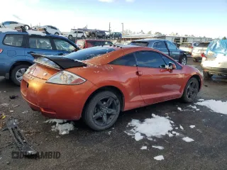 2007 Mitsubishi Eclipse GS with VIN 4A3AK24F57E037595, listed as a Copart auction lot 82993054 with 188,512 mi miles and Salvage Title. Bid and sale history available at carsss.com. Image 3.