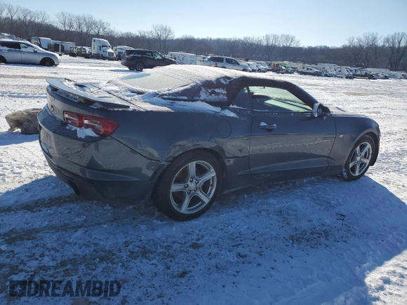 2020 Chevrolet Camaro 1LT with VIN 1G1FB3DS0L0116538, listed as a Copart auction lot 45168625 with 0 mi miles and Non Repairable. Bid and sale history available at carsss.com. Image 3.