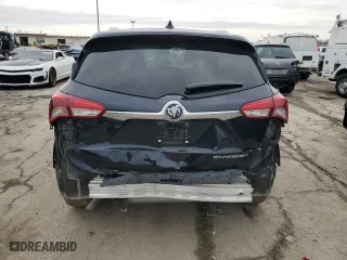 2020 Buick Envision Essence with VIN LRBFXCSA5LD111622, listed as a Copart auction lot 44543845 with 0 mi miles and Salvage Title. Bid and sale history available at carsss.com. Image 6.