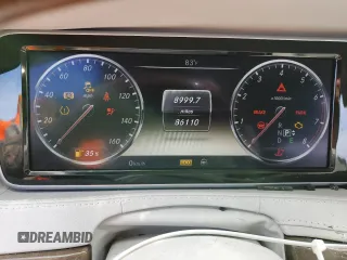 2014 Mercedes-Benz S-Class S 550 with VIN WDDUG8CB9EA028315, listed as a Copart auction lot 47206375 with 86,110 mi miles and Salvage Title. Bid and sale history available at carsss.com. Image 9.