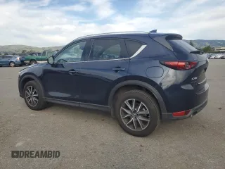 2018 Mazda CX-5 Grand Touring with VIN JM3KFADM7J0380568, listed as a Copart auction lot 48749015 with 53,401 mi miles and Salvage Title. Bid and sale history available at carsss.com. Image 2.