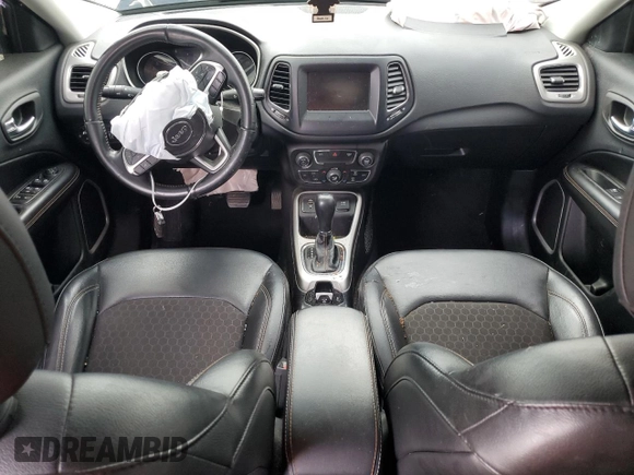 2020 Jeep Compass Latitude with VIN 3C4NJCBB6LT235383, listed as a Copart auction lot 61359355 with Not provided miles and Salvage title. Bid and sale history available at DreamBid. Image 8.