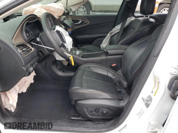 2015 Chrysler 200 C with VIN 1C3CCCCG9FN509616, listed as a Copart auction lot 51750365 with 55,874 mi miles and Salvage Title. Bid and sale history available at carsss.com. Image 7.