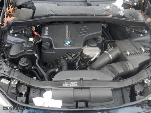 2013 BMW X1 xDrive28i with VIN WBAVL1C57DVR86577, listed as a Copart auction lot 44564685 with 175,135 mi miles and Salvage Title. Bid and sale history available at carsss.com. Image 12.