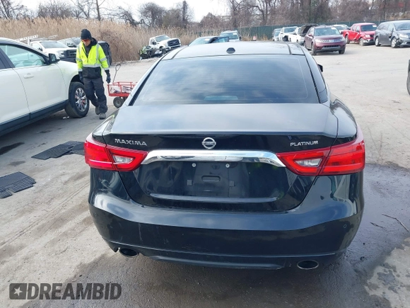 2016 Nissan Maxima 3.5 SV with VIN 1N4AA6AP2GC388167, listed as a IAAI auction lot 41790139 with 91,434 mi miles. Bid and sale history available at carsss.com. Image 17.