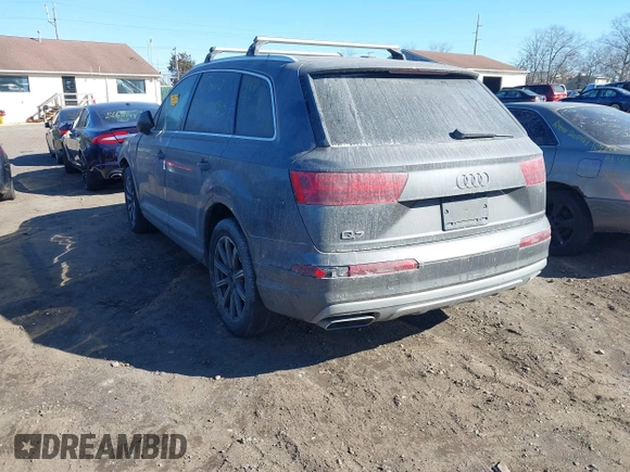 2019 Audi Q7 Premium Plus with VIN WA1LHAF71KD019114, listed as a IAAI auction lot 41708178 with Not provided miles and . Bid and sale history available at DreamBid. Image 3.