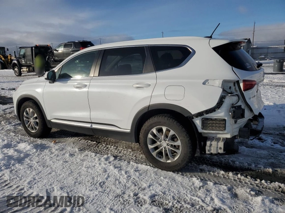 2019 Hyundai Santa Fe SE with VIN 5NMS2CAD8KH083878, listed as a Copart auction lot 45535045 with 70,592 mi miles and Salvage Title. Bid and sale history available at carsss.com. Image 2.