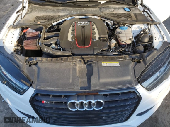 2017 Audi S7 Premium Plus z VIN WAUWFAFC5HN055118, wystawiony jako Copart lot #84344914 z przebiegiem 60 750 mil mil oraz Szkody całkowita. Historia ofert i sprzedaży dostępna na DreamBid. Obrazek 12.