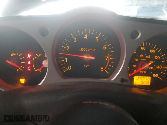 2005 Nissan 350Z Touring with VIN JN1AZ34DX5M610645, listed as a Copart auction lot 48422395 with 125,378 mi miles and Clean Title. Bid and sale history available at carsss.com. Image 9.