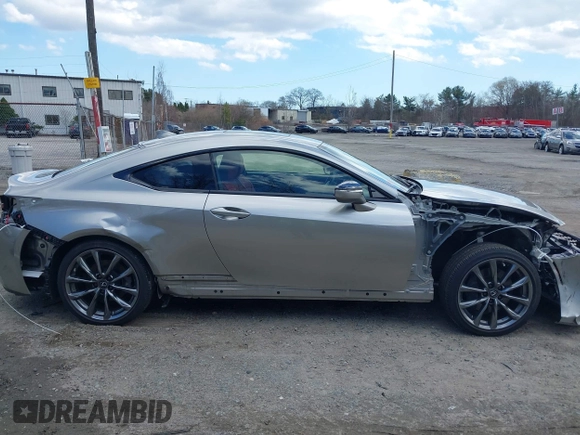 2020 Lexus RC with VIN JTHSZ5DCXL5010394, listed as a IAAI auction lot 41879283 with 22,112 mi miles and . Bid and sale history available at DreamBid. Image 14.