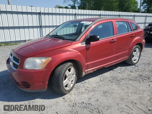 2009 Dodge Caliber SXT with VIN 1B3HB48A29D144304, listed as a Copart auction lot 53119375 with 173,778 mi miles and Salvage Title. Bid and sale history available at DreamBid. Image 1.