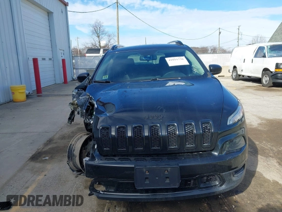 2017 Jeep Cherokee Sport with VIN 1C4PJMAB4HW664474, listed as a IAAI auction lot 41811736 with 102,301 mi miles. Bid and sale history available at carsss.com. Image 12.