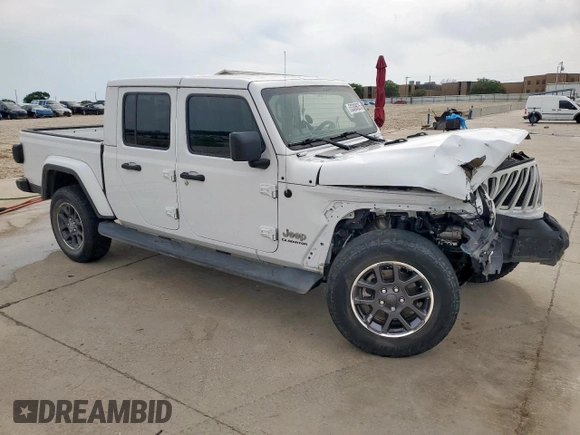 2020 Jeep Gladiator Overland с VIN 1C6HJTFG8LL180005, выставлен на аукционе Copart как лот 53388625 с пробегом Не указан миль и Списание • Salvage title. История ставок и продаж доступна на DreamBid. Изображение 4.