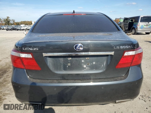 2008 Lexus LS 600h L z VIN JTHDU46F185004337, wystawiony jako Copart lot #77908074 z przebiegiem 105 245 mil mil oraz Szkoda całkowita • Salvage title. Historia ofert i sprzedaży dostępna na DreamBid. Obrazek 6.