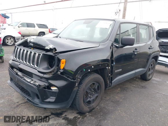 2019 Jeep Renegade Sport with VIN ZACNJAAB7KPK79157, listed as a IAAI auction lot 41355805 with 45,839 mi miles and . Bid and sale history available at DreamBid. Image 17.