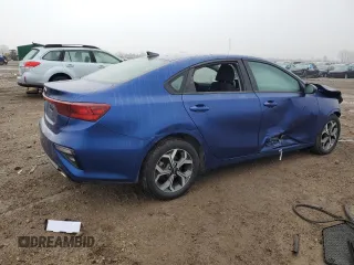 2020 Kia Forte LXS with VIN 3KPF24AD9LE255383, listed as a Copart auction lot 43591265 with 34,394 mi miles and Salvage Title. Bid and sale history available at carsss.com. Image 3.