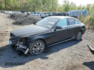 2017 Mercedes-Benz C 300 with VIN 55SWF4KB7HU191765, listed as a Copart auction lot 53904795 with 146,519 mi miles and Clean Title. Bid and sale history available at DreamBid. Image 1.