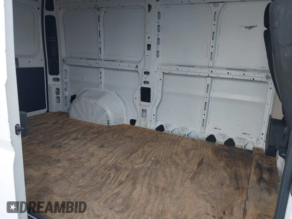 2018 Ram ProMaster Cargo with VIN 3C6TRVCG8JE112828, listed as a IAAI auction lot 41928359 with 184,269 mi miles and . Bid and sale history available at DreamBid. Image 8.