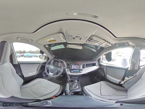 2017 Toyota RAV4 Hybrid XLE with VIN JTMRJREV8HD076213, listed as a Copart auction lot 46505625 with 98,586 mi miles and Salvage Title. Bid and sale history available at carsss.com. Image 13.